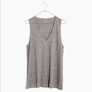 Madewell Whisper V Neck Tank Top XXS